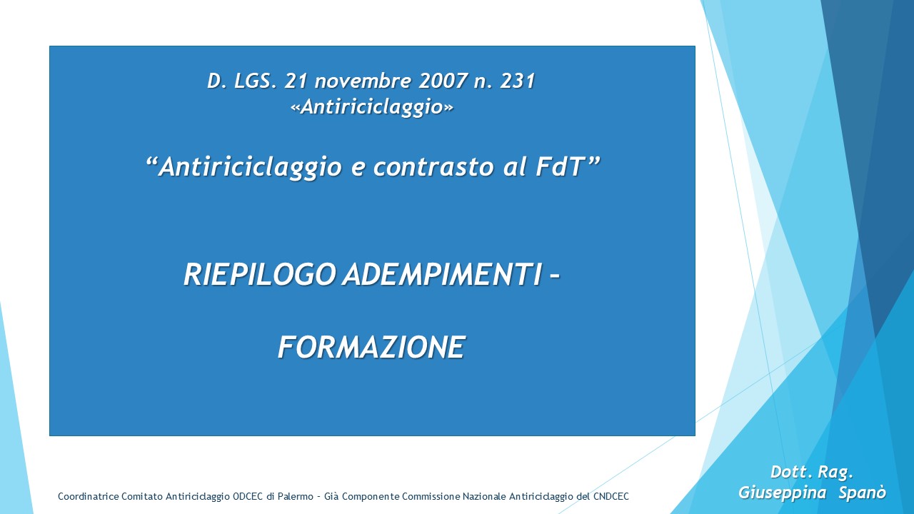 Rapporti con altri professionisti e Comunicazioni